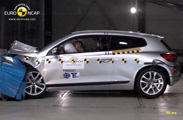 Краш тест VW Scirocco (2009)